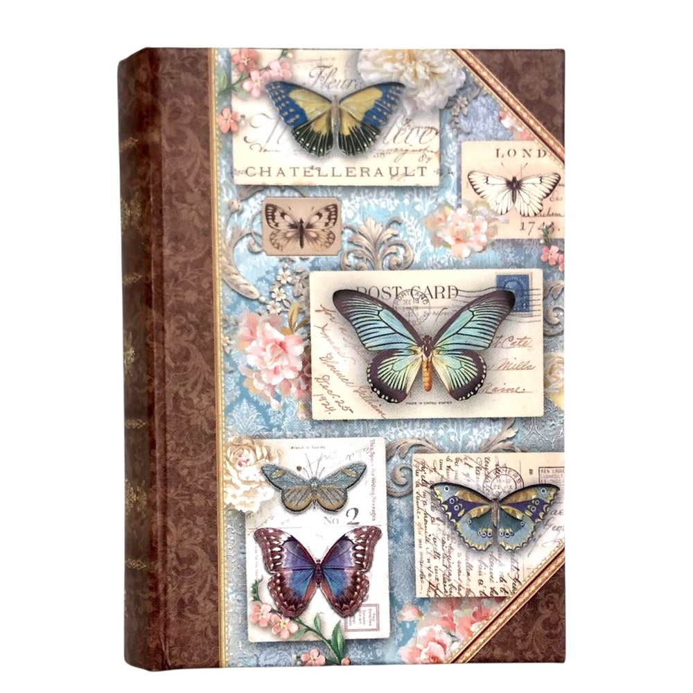 Punch Studio Butterfly Postcards Decorative Gift Card Book Box (68679)